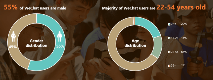WeChat user demographic