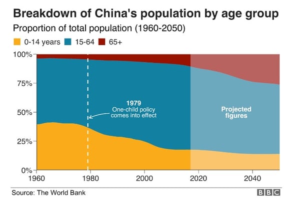 China internet population by age group